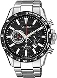 Citizen Herren Analog Eco-Drive Uhr mit Super Titanium Armband CA4444-82E