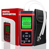 Ehdis Digital Manometer Luftdruck-Messgerät mit 32-Bit MCU 24-BitADC mit hoher...