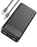 Asperx Powerbank 20000mAh schnellladefunktion 22.5W, 3 Geräte gleichzeitig...