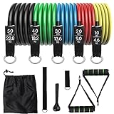 SZILBZ Resistance Bands Fitnessbänder Set Widerstandsbänder, Indoor/Outdoor Workout...