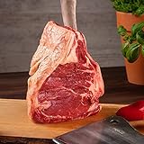 WURSTBARON® Premium Tomahawk Steak, frisches Rib-Eye vom Jungbullen,...