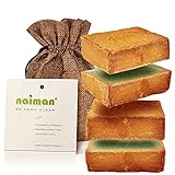 Naiman® Aleppo Seife [20%] - Premium Qualität - 400g VORGESCHNITTEN -...