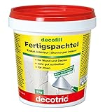 Decotric decofill Gebrauchsfertiger Spachtel 1 kg