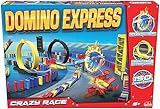 Domino Express Crazy Race, Dominospiel ab 6 Jahren, Kinderspiel mit Dominosteine...