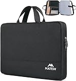 MATEIN Laptophülle 15,6 Zoll, Laptop Hülle Wasserdicht Laptoptasche Schutzhülle mit...