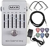 Tonebird MXR M109S Six Band EQ 10-Slide Equalizer Frequenz-Effektpedal mit Tonebird 9 V...