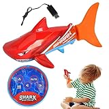 itrimaka Walhai-Spielzeug mit Fernbedienung | RC Shark Boat Elektrisches...