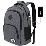 YAMTION Laptop Rucksack Herren Arbeit Rucksack Schulrucksack mit...