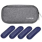 Leke Insulin Kühltasche Diabetiker Tasche für Medikamente Thermotasche mit 4...