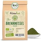 Bio Brennesselpulver (500g) | Rohkost | Brennesselblätter gemahlen | grünes Bio Smoothie...