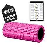 Best Sporting Faszienrolle Rücken 33cm I Faszienroller in lindgrün, pink oder schwarz I...