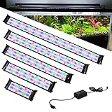 Izrielar LED Aquarium RGB Beleuchtung, 36W Dimmbare Aquarium Pflanzen Lampe mit...