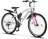 Licorne Bike Guide Premium Mountainbike in 26 Zoll Fahrrad für Mädchen Jungen Herren und...