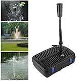 Forever Speed 4 in 1 Teichpumpe Springbrunnenpumpe mit Filter, 11W UV-Klärer, 2500l/h,...