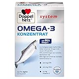 Doppelherz system OMEGA-3 KONZENRAT – Mit 300 mg EPA und 200 mg DHA pro Kapsel...