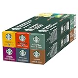 STARBUCKS Discovery Variety Pack by Nespresso, Kaffeekapseln 6 x 10 (60 Kapseln) -...