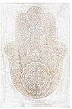 Orientalische Holz Ornament Wanddeko Hand der Fatima 60cm gross XL | Orientalisches...