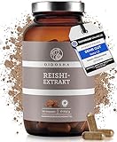 QIDOSHA® Reishi Extrakt Kapseln, TESTSIEGER 07/23*, 15:1 Premium-Extrakt,...