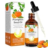 Pumpkin Seed Oil for Hair Kürbiskernöl Haare 60ML, 100% Reines Kürbiskernöl...