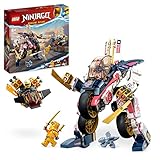 LEGO 71792 NINJAGO Soras transformierender Mech-Bike-Renner, 2in1 Set mit...