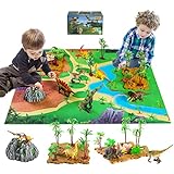 GIUHAT Dinosaurier Spielzeug ab 3 4 Jahre, Kinderspielzeug ab 3-6 Jahre Dinosaurier...