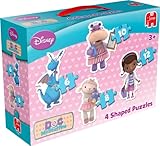 Disney Doc McStuffins - 4in1 Konturenpuzzle: 6/8/10/12 Teile