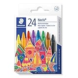 STAEDTLER 220 NC24 - Noris Club Wachsmalkreide, 24 Stück im Etui