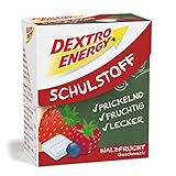 Dextro Energy Schulstoff Waldfrucht | 50g Dextrose-Täfelchen | Schnell...