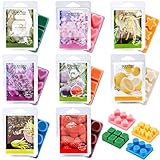 MAISITOO Duftwachs Wax Melts Duftwachswürfel,100% Sojawachs Raumduft Duftkerze...