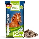 Eggersmann Mein Pferdefutter Golden Mineral 25 kg – Mineralfutter für Pferde & Ponys...