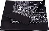 Anpro Bandana Kopftuch Schutztuch Halstuch Paisley Muster 100% Baumwolle für Herren und...