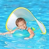 SKJJL Schwimmring Baby, Baby Schwimmtrainer, Baby Schwimmhilfe mit Sonnenschutz,...