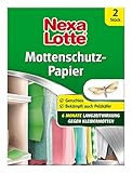 Nexa Lotte Mottenschutzpapier, Schützt effektiv bis zu 6 Monate vor Kleidermotten und...