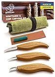 BeaverCraft Schnitzmesser Set S15 Holz Schnitzwerkzeug für Kinder & Erwachsene...