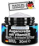 30ml Männer Augencreme gegen Augenringe & Tränensäcke - Augencreme gegen Falten und...