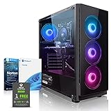 Megaport High End Gaming PC AMD Ryzen 7 5700X 8X 4.60GHz Turbo • Windows 11 • Nvidia...