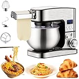 5-l-Mixer zum Backen, 5-in-1-Lebensmittelmixer zum Backen mit Schüssel, 3 Arten von...