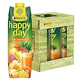 Rauch Happy Day Multivitamin | mit 9 wertvollen Vitaminen | eine Genussreise um...