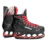 Bauer X250 Schlittschuhe Senior T-Blade METALLIC RED Edition, Größe:5 R (38.5)