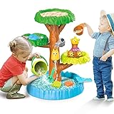 deAO Wasserspieltisch Kinder Outdoor Strand-Baum-Sand Und Wassertisch...