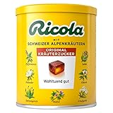 Ricola Schweizer Kräuterzucker-Bonbons, Original Kräuter-Bonbons mit 13 Alpenkräutern &...