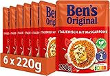 Ben's Original Express Reis Italienisch, 6 Packungen (6 x 220g)