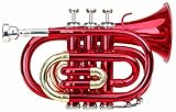 Classic Cantabile Brass TT-400 Bb-Taschentrompete (Messing, Schallbecher Durchmesser: 93...