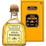 PATRÓN Añejo -Tequila aus 100 % besten blauen Weber-Agaven, in Mexiko in...