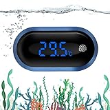 EEEKit Aquarium Thermometer mit Touchscreen-Display, LED Digitales Wasser...