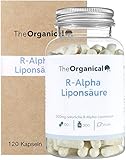 TheOrganical® R-Alpha Liponsäure | 300 mg pro Kapsel | 120 Kapseln | natürlicher R...