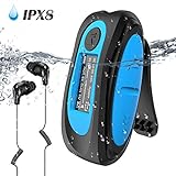 AGPTEK IPX8 Wasserdicht MP3 Player, 8GB HiFi MP3 Musik Player zum Schwimmen und Laufen,...