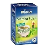 Meßmer MATCHA SPIRIT | Grüner Tee mit Matcha | 20 Teebeutel | Vegan |...