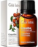 Gya Labs Ätherisches Copaiba-Öl gegen Schmerzen (10 ml) – 100% reines Copaiba-Öl in...