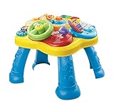 VTech Baby Abenteuer Spieltisch – Bunter Babyspieltisch mit 6 Spielfeldern und...